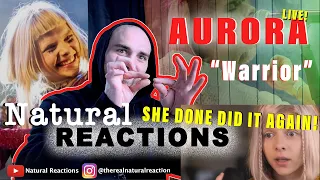 AURORA - Warrior (Red Bull session) Live Performance REACTION