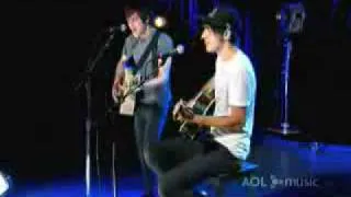 Boys Like Girls - Thunder (acoustic) @ AOL Sessions