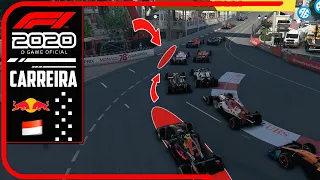 F1 2020 CARREIRA #40 GP DE MÔNACO - A MELHOR LARGADA DA HISTÓRIA!? (Português-BR)