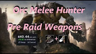 The NEW Meta Pre Raid AXE for Orcs in Phase 2