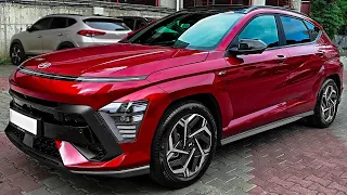 Hyundai Kona N Line (2024) - Футуристический роскошный маленький внедорожник!