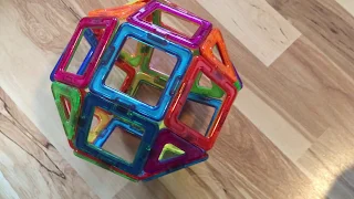 How to build a ball using Magnetic Building Blocks