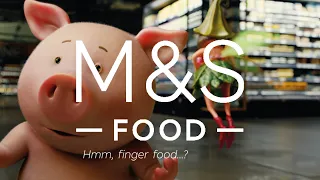 Percy Pig discovers our magical party food in store! | 2021 Christmas advert | M&S FOOD