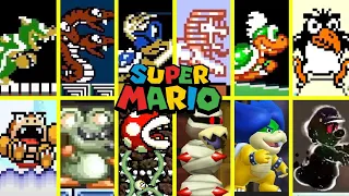 SUPER MARIO 2D SERIES - All Bosses (1985-2024)