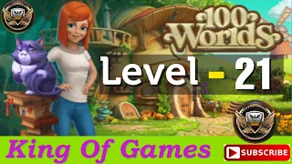 100 Worlds: Room Escape Game Level 21 | Let's play with @King_of_Games110 #viral #gaming