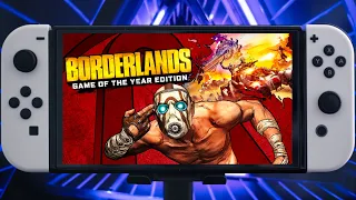 Borderlands: Game of the Year Edition on Switch Oled - Gameplay and Graphics