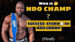 ( हिंदी) NDO Champ Life Story ❤️ | Success Story of Robert Wilmote | Prison to Bodybuilder Journey 🔥