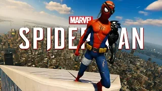 Spider-Man PS4 - Cyborg Spider Suit Gameplay - Epic Web Swinging & Combat Showcase - Vol.18