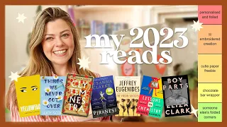 tier ranking all 50 books i read in 2023