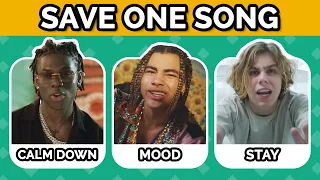 Save One Song 🎵 - Most Popular Songs EVER...!