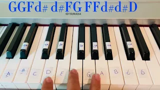 Dil ze sawdaye piano tutorial Ahmad Zahir آموزش آهنگ دل زی سودایی احمد ظاهر