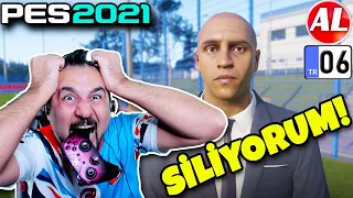 EFSANE İSİM ROBERTO CARLOS TANTUNİSPOR'DA! MAÇI KAYBEDERSEM OYUNU SİLİYORUM! | PES 2021 ANALİG #6