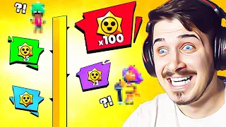 OTVARAM 100X STARR DROPOVA U BRAWL STARSU! (NAJVEĆE LUDILO!) :O