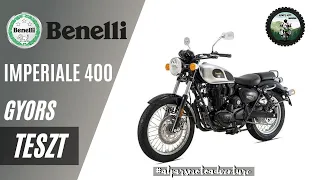 Benelli Imperiale 400 - 2022 - A vadonat új retró klasszikus - Gyors teszt - #alparsmotoadventure