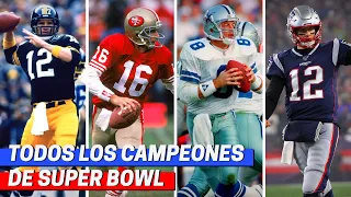 TODOS los SUPER BOWLS en 12 minutos