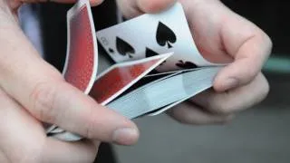 In The Hands Riffle Card Shuffle Tutorial (with bridge ending)