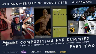 Nuke 4 Beginners | Compositing session 2 (full stream) with @BenQEurope @FoundryTeam