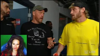 WWE Raw Logan Paul and his FATHER March 20 2023