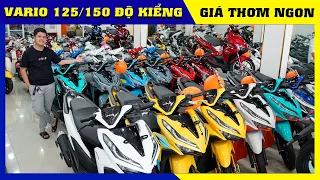 Cập nhật giá xe Vario 125/150 mới nhất hôm nay | Vario 125/150 độ kiểng ✅ CUA Vlog61