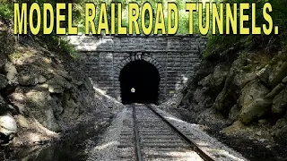 MODEL RAILROAD TUNNELS. Easy How To