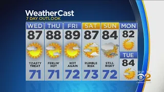 New York Weather: 6/26 Wednesday Afternoon Forecast