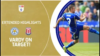 VARDY ON TARGET! | Leicester City v Stoke City extended highlights