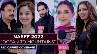 NASFF 2022 | Ocean to Mountains | Red Carpet Coverage | Rabia Mughni | FUCHSIA