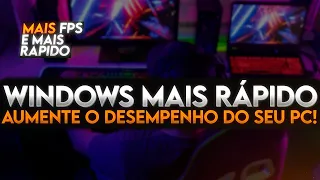 COMO OTIMIZAR E DEIXAR SEU PC MAIS RAPIDO / OTIMIZAR PC PARA JOGOS🚀🟠