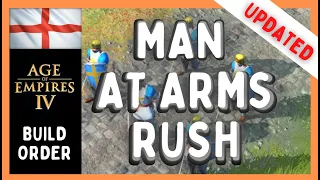 Aoe4 English Build Order | MAN at ARMS OUTPOST Rush