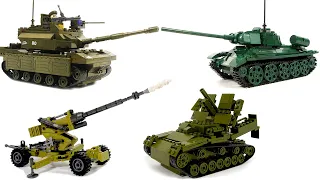 How to Build LEGO  Tanks and Guns