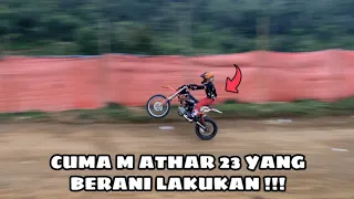 Makin Nekat M Athar Lagi Race Sempet²nya Wheelie ‼️Bikin Senior Emosi 🤣