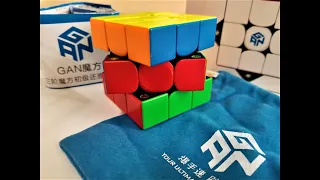 My New Gan 354 M 3x3 Speed Cube - Unboxing, Review & Solve