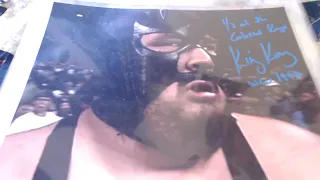 New Autographed 8x10 Saturday March 30, 2024: King Kong of the Colossal Kongs