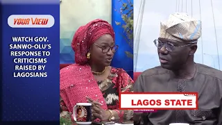 SEE VIDEO: Gov. Sanwo-Olu Reacts To Criticisms Raised By Lagosians