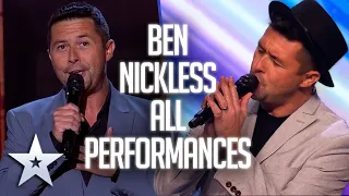 ALL PERFORMANCES from funnyman Ben Nickless | Britain's Got Talent