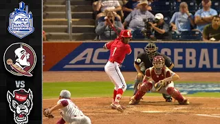 Florida State vs. NC State ACC Baseball Championship Highlights (2019)