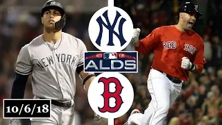 New York Yankees vs Boston Red Sox Highlights || ALDS Game 2 || October 6, 2018
