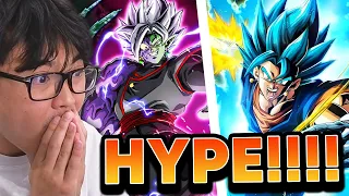 REACTION & FULL DETAILS OF LR VEGITO BLUE + MERGED ZAMASU | DBZ Dokkan Battle