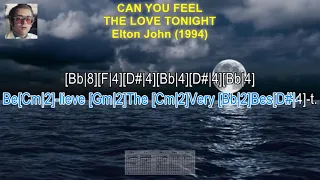 Can You Feel The Love Tonight - Elton John (Lyrics & Guitar Chords)