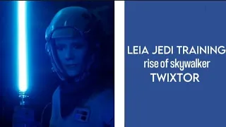 Leia jedi training - rise of skywalker - twixtor (1080p)