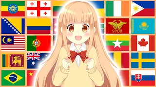 Anime in different languages/countries meme