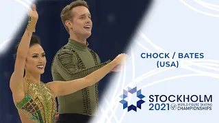 Chock / Bates (USA) | Ice Dance FD | ISU Figure Skating World Championships