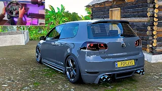 600BHP Volkswagen Golf R - Off-Roading - Forza Horizon 5 | Logitech G29