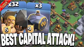 How to Use Battle Ram & Graveyard Spam in the Clan Capital - Clash of Clans