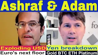 How High will USD go? Will the Euro break? Bitcoin & Ethereum forecast. Willgold hit $1900?