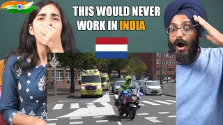 Indians React to Amazing Dutch Police Escort for Ambulance