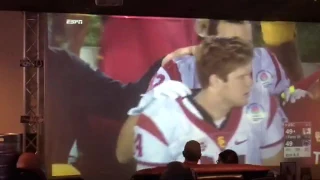 USC wins rose bowl reaction