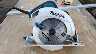 Makita HS7601, обзор дисковой пилы, как сделать чистый рез.