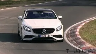 2015 Mercedes-Benz S500 and S63 AMG Coupe testing on the Nürburgring Nordschleife!