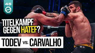 TODEV vs. CARVALHO | FULL FIGHT | Co-Kommentator @Christian-Eckerlin   | OKTAGON 45: Samstag